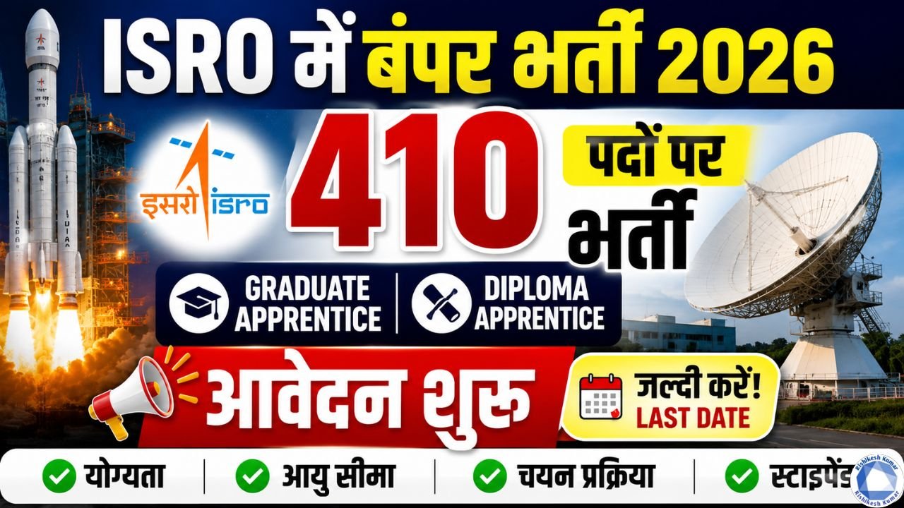 ISRO Apprentice Recruitment 2026