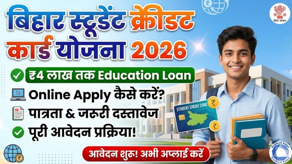 Bihar Student Credit Card Yojana 2026