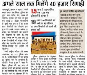 Bihar Police Recruitment 2027