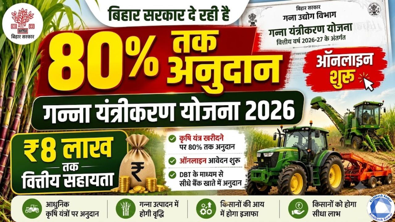 Bihar Ganna Yantrikaran Yojana 2026
