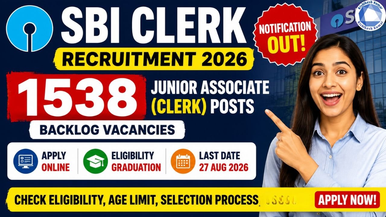 SBI Clerk Recruitment 2026