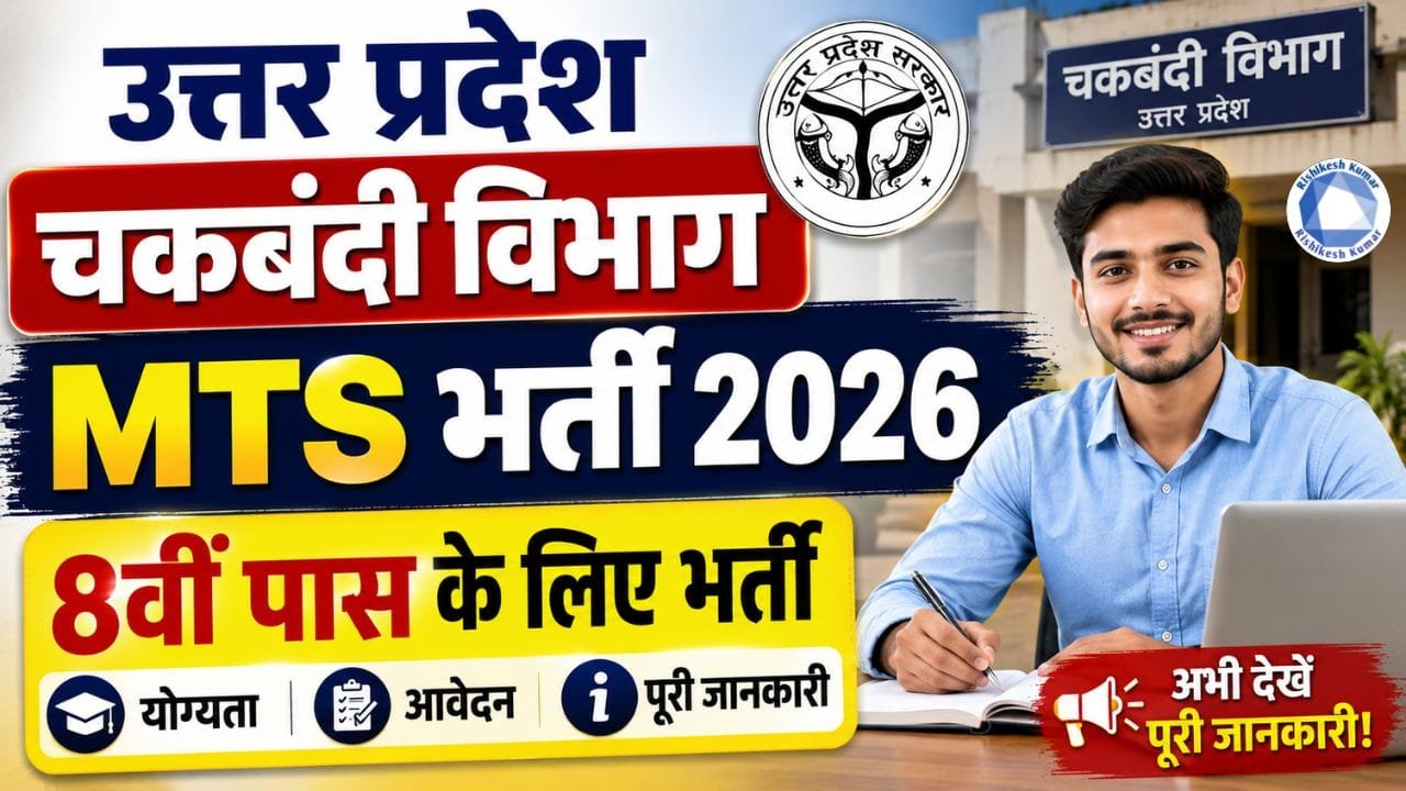 UP Chakbandi Vibhag MTS Recruitment 2026