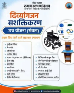 Bihar Divyangjan Sashaktikaran Chhatra Yojana 2026