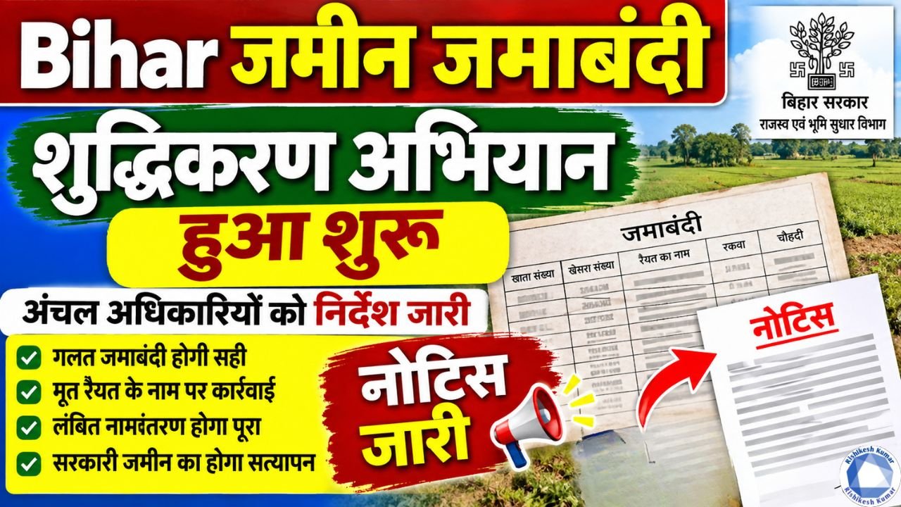 Bihar Jamin Jamabandi Sudhar Abhiyan