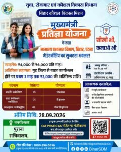 Bihar Sachivalaya Internship 2026